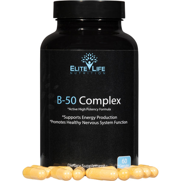 Super Active B Complex - Pure B-50 Complex Vitamins