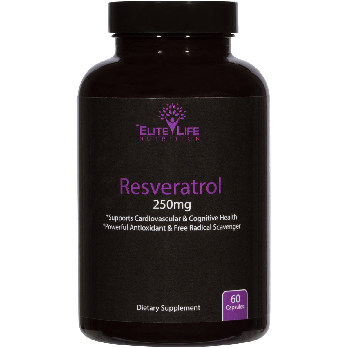 Pure Resveratrol 250mg - Trans-Resveratrol - Super Antioxidant For Cellular Health