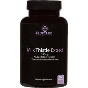 Pure Milk Thistle 1000mg Max Strength 4:1 Extract (Silybum Marianum Seed 250mg)