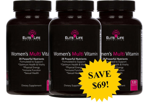 (3) Pack of Women's Multi Vitamins