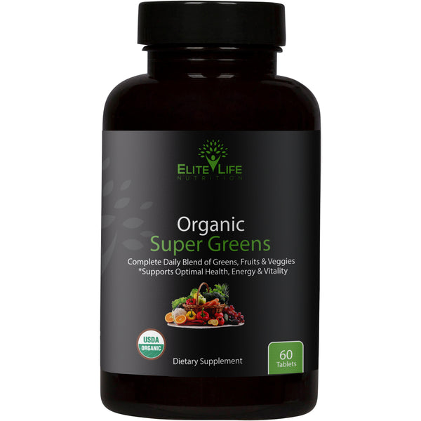 Organic Super Greens - 28 Powerful Greens, Fruits, and Veggies